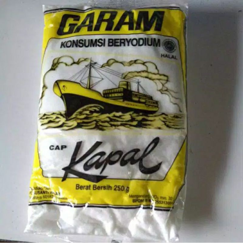 

Garam Kapal 250gr
