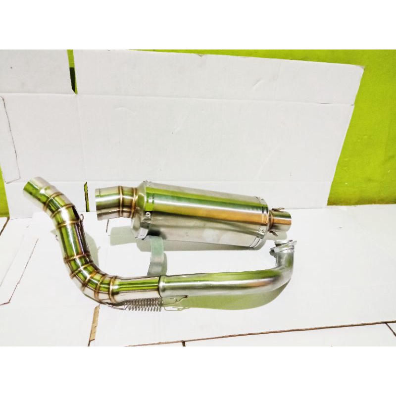 knalpot racing oval beat vario dll inlet 38
