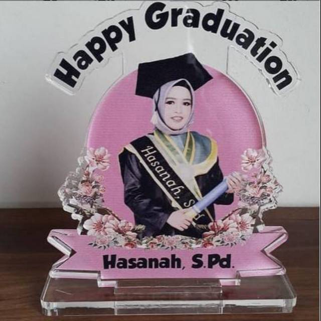Plakat Wisuda Ulang tahun Wedding Custom
