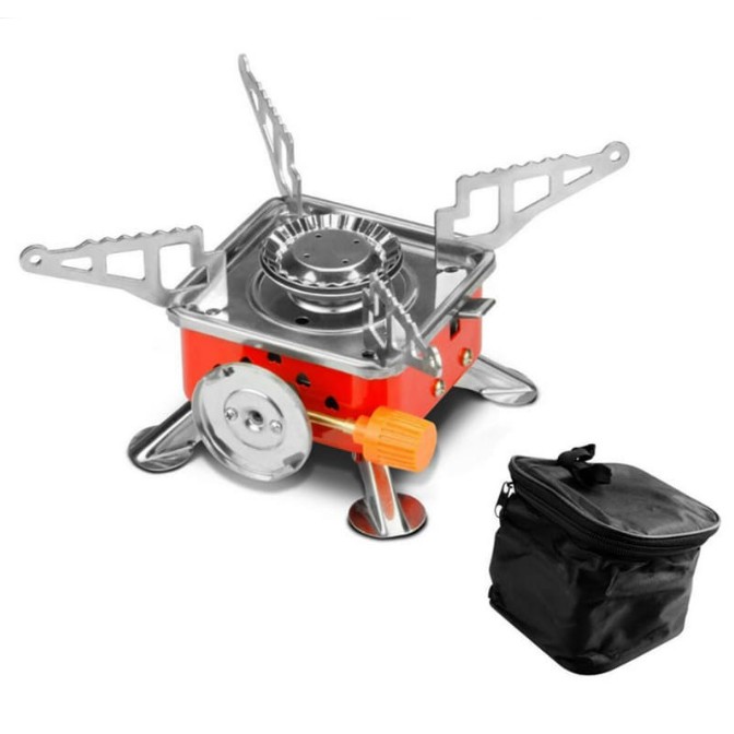 Kompor Mini Portable Kemping Outdoor Kompor Gas Kecil / Camping Mini Stove