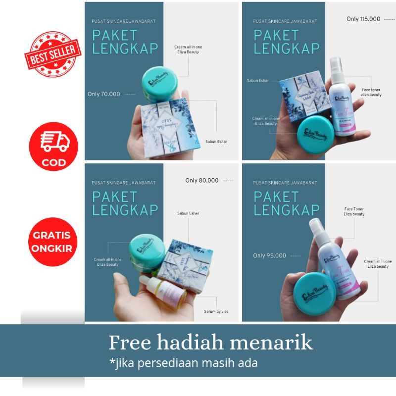 ELIZA BEAUTY PAKET LENGKAP
