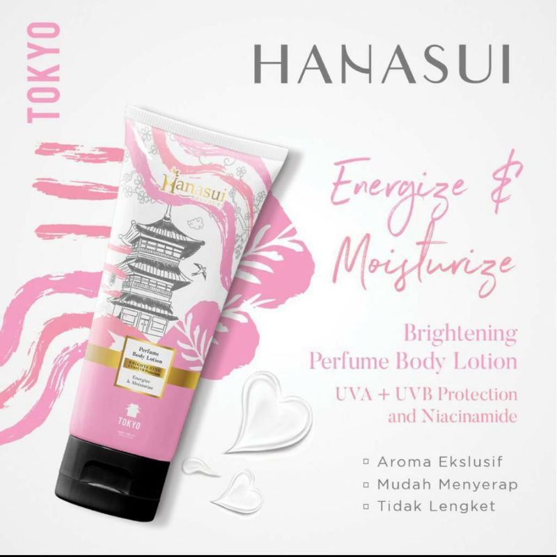 HANASUI Perfume Body Lotion BPOM