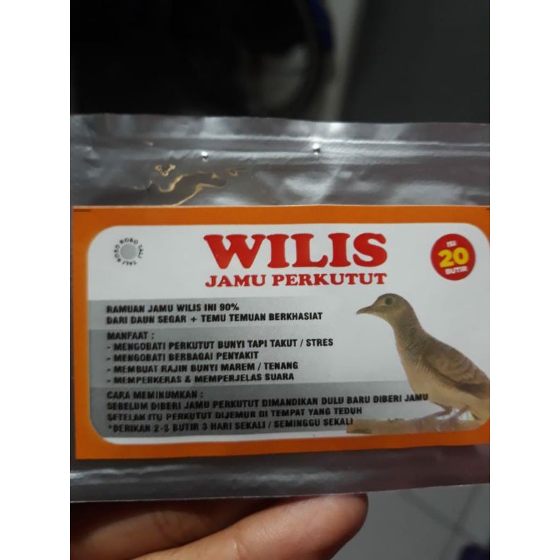 

jamu kutut wilis