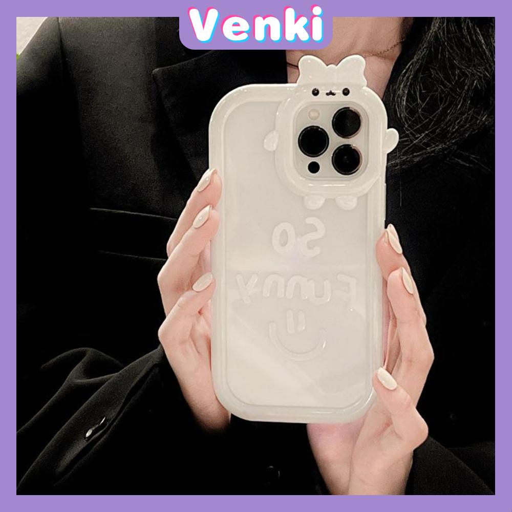 iPhone Case Silicone Soft Case Clear Case Airbag Shockproof Protection Camera Shiny Feel Smiley Cute Compatible For iPhone 11 Pro Max 13 Pro Max 12 Pro Max 7Plus xr XS Max