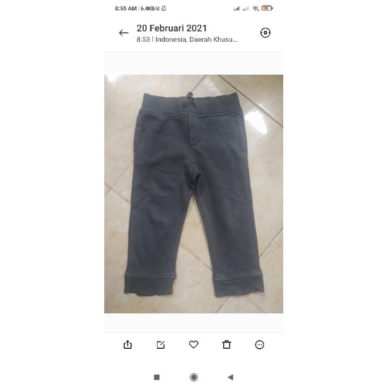 celana anak Cherokee