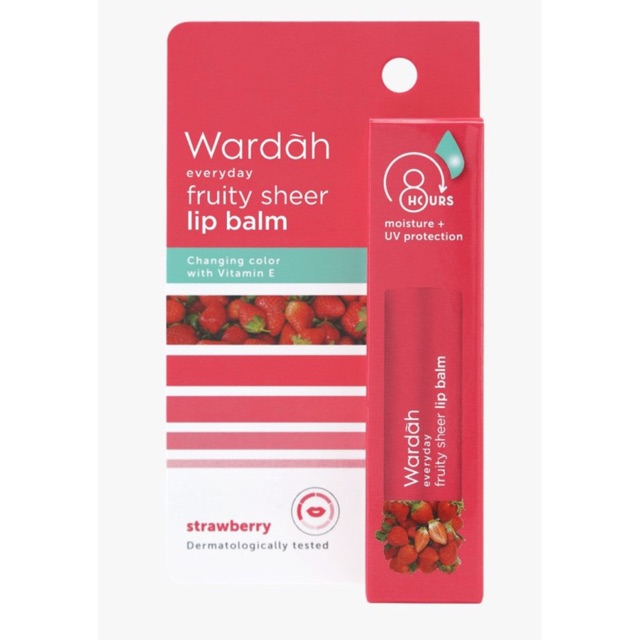 Wardah Fruity Sheer Lip Balm