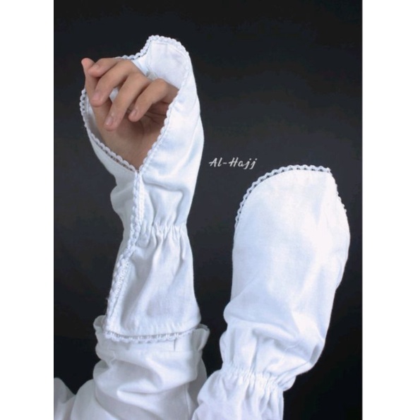 SARUNG TANGAN HAJI DAN UMROH BAHAN KAOS AL -HAJJ