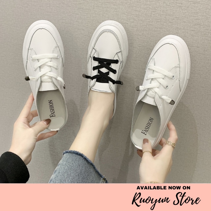 RYX - Simple Dash Sepatu Slip On Wanita Fashion Casual - Ori Import