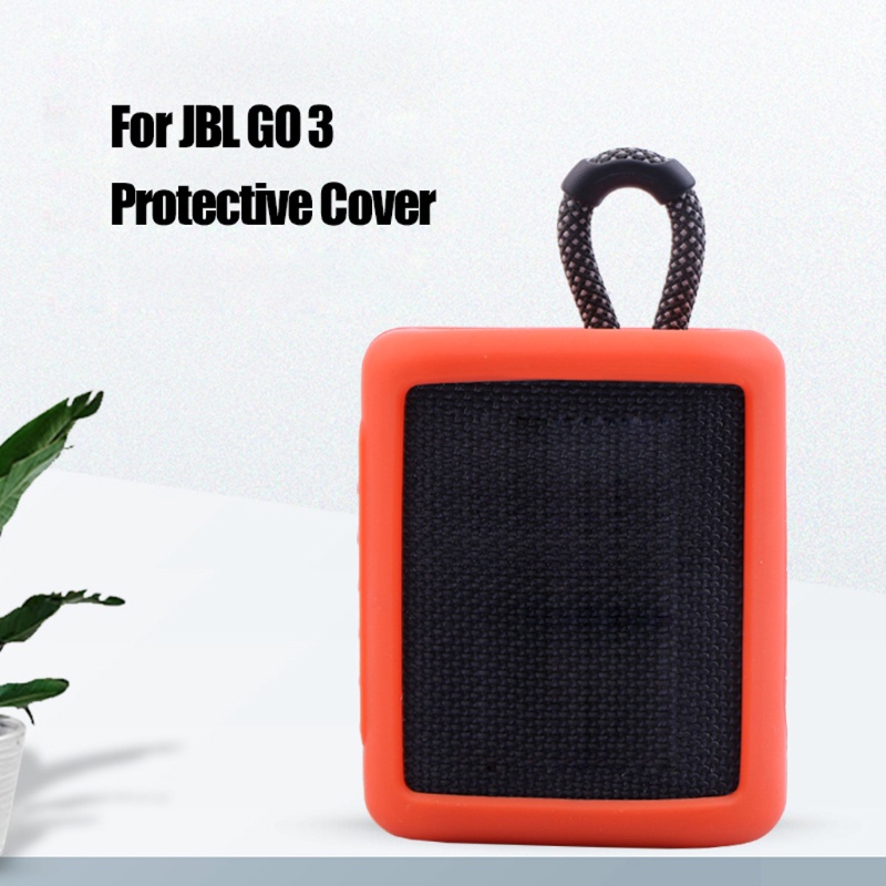 Bt Cocok Untuk Go3Cover Speaker Bluetooth-Kompatibel-Lengan Shockproof Anti Gores Housing Washable Dustproof Cases