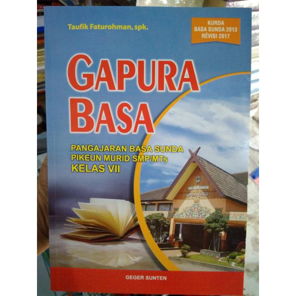 Download Buku Gapura Basa Sunda Kelas 8 Cara Golden