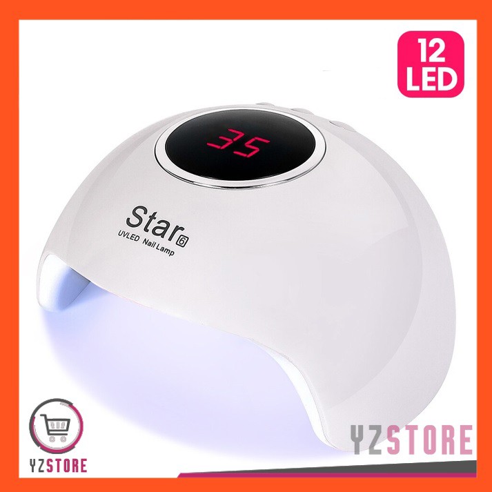 Pengering Kutek Kuku Gel Star Nail Art Manicure Lampu UV LED YZ33