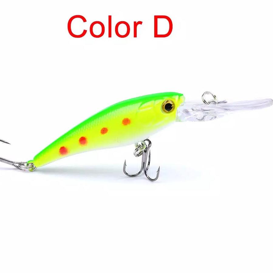 Terlaku... Umpan Pancing  Minnow Minow Fishing Lure Casting Set Murah Proberos Pensil Laut Trolling