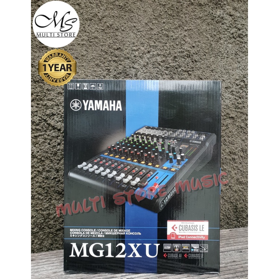 Mixer Yamaha MG12XU - MG 12XU - MG-12XU - Original