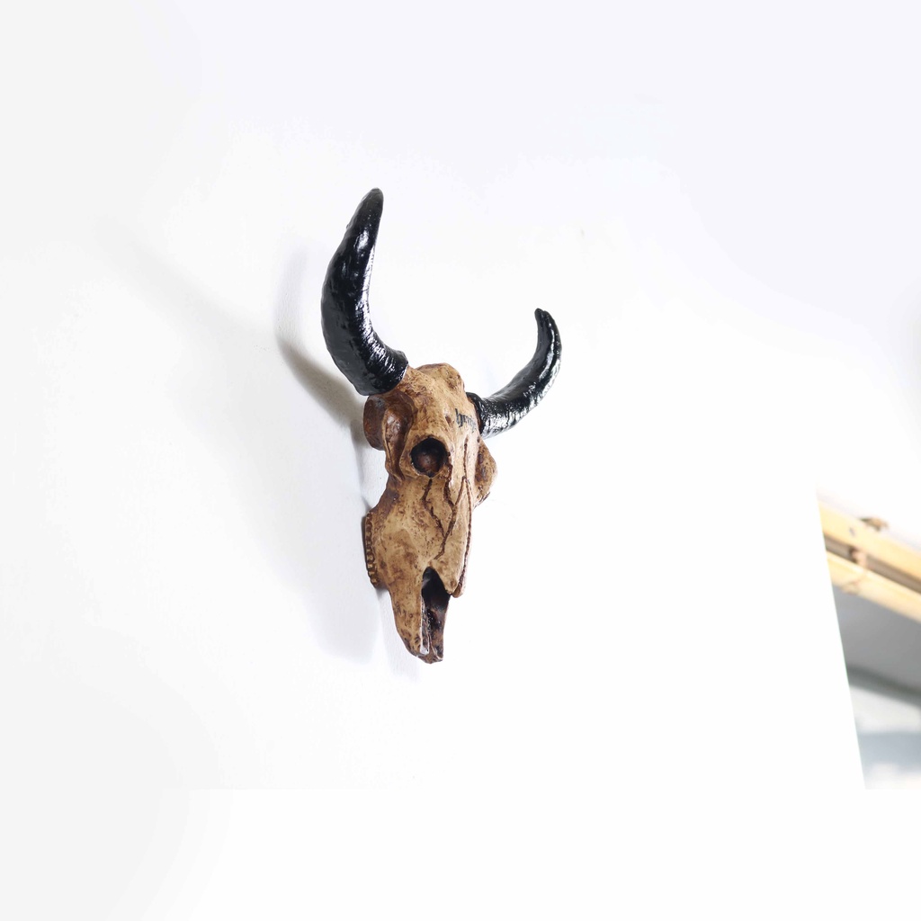 Heretic - Wall Hanging Decor - Ox Skull