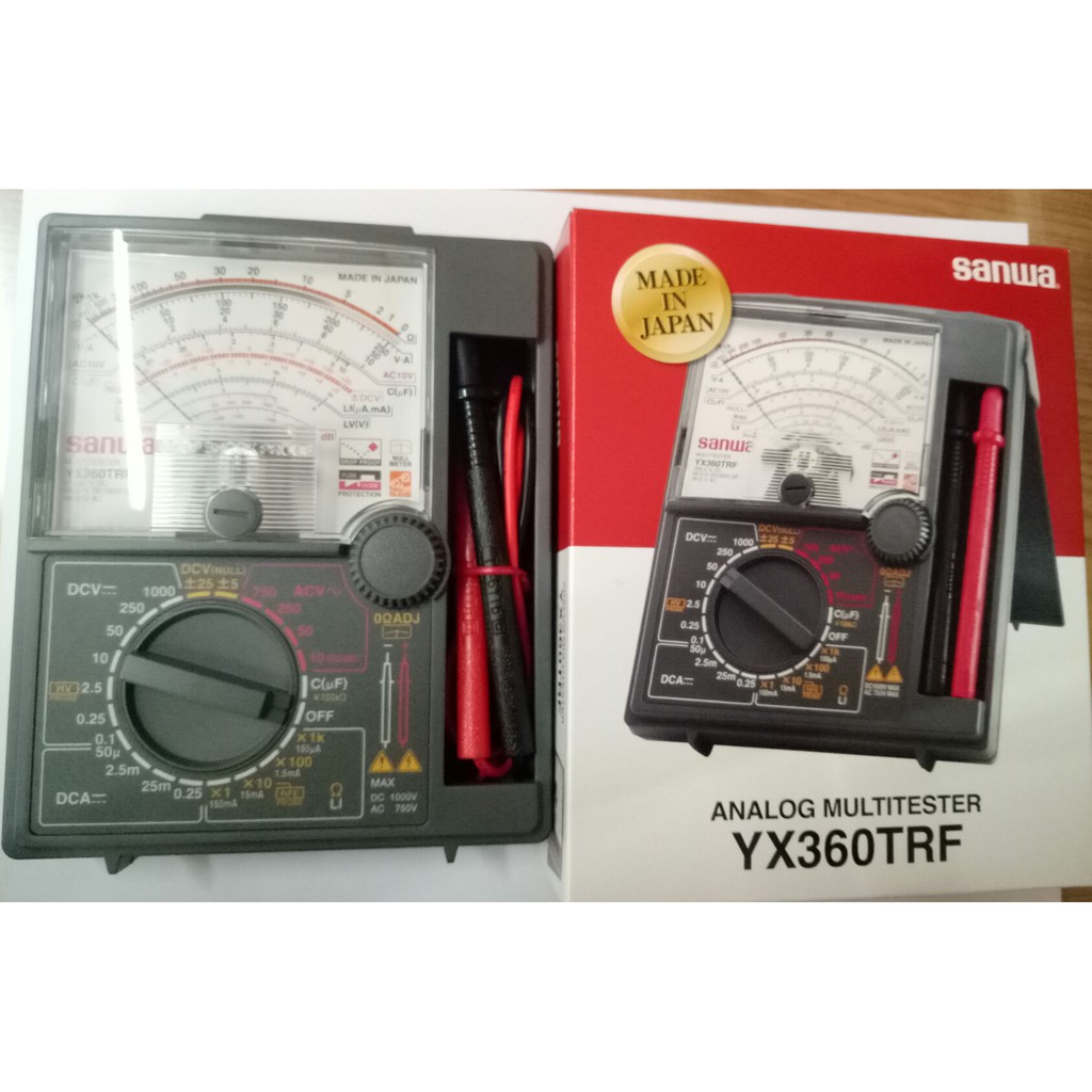 Analog Multi Tester SANWA YX360TRF / MultiMeter SANWA YX-360TRF