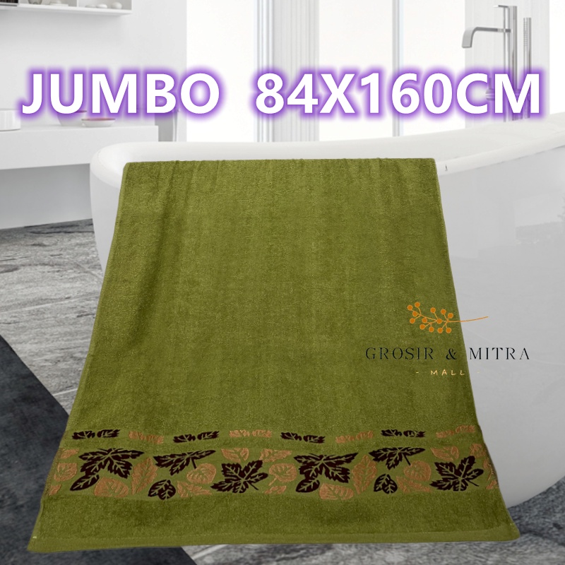 handuk mandi dewasa handuk dewasa Jumbo 84x160cm handuk Katun 100% handuk bayi handuk couple handuk mandi anak handuk murah Handuk 70X140CM Katun Daun