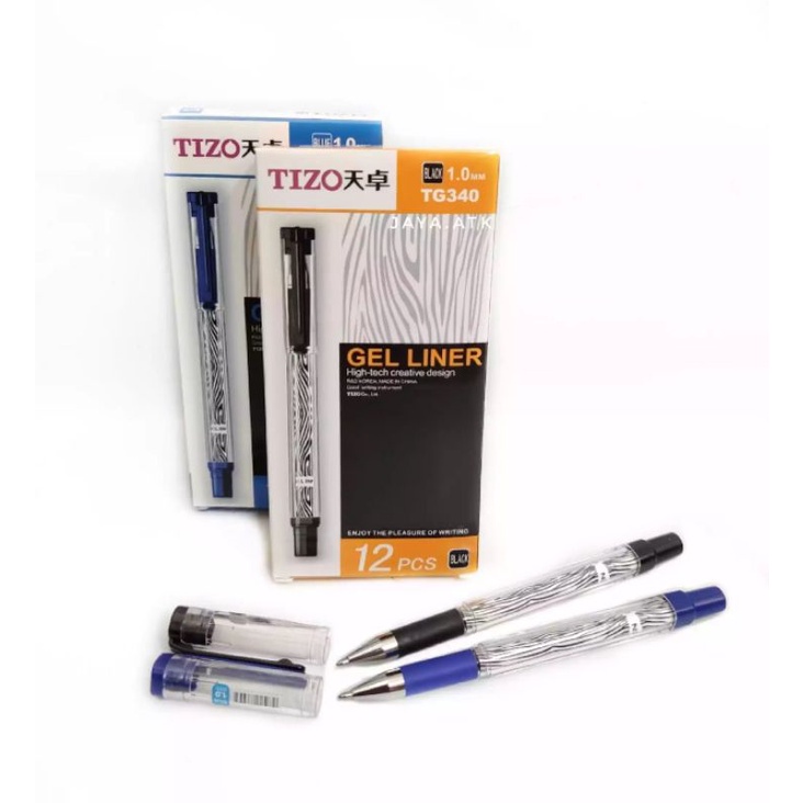

Termurah Pulpen Pen TIZO GEL INK PEN (1.0) TG340 BLACK Bolpen Murah