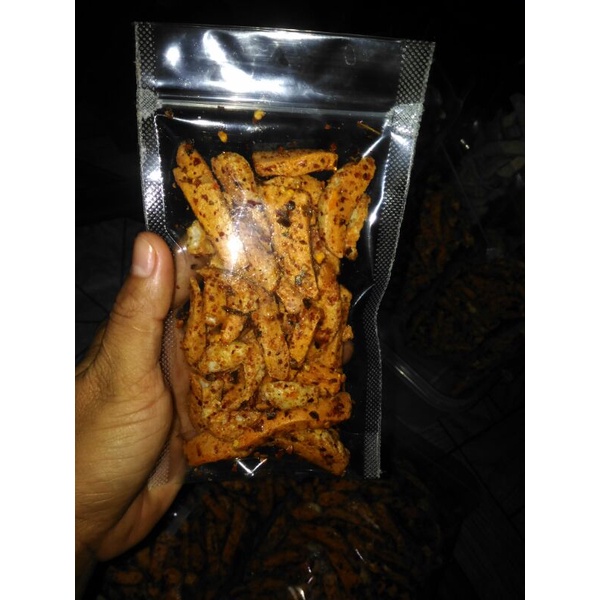 

basreng pedas daun jeruk