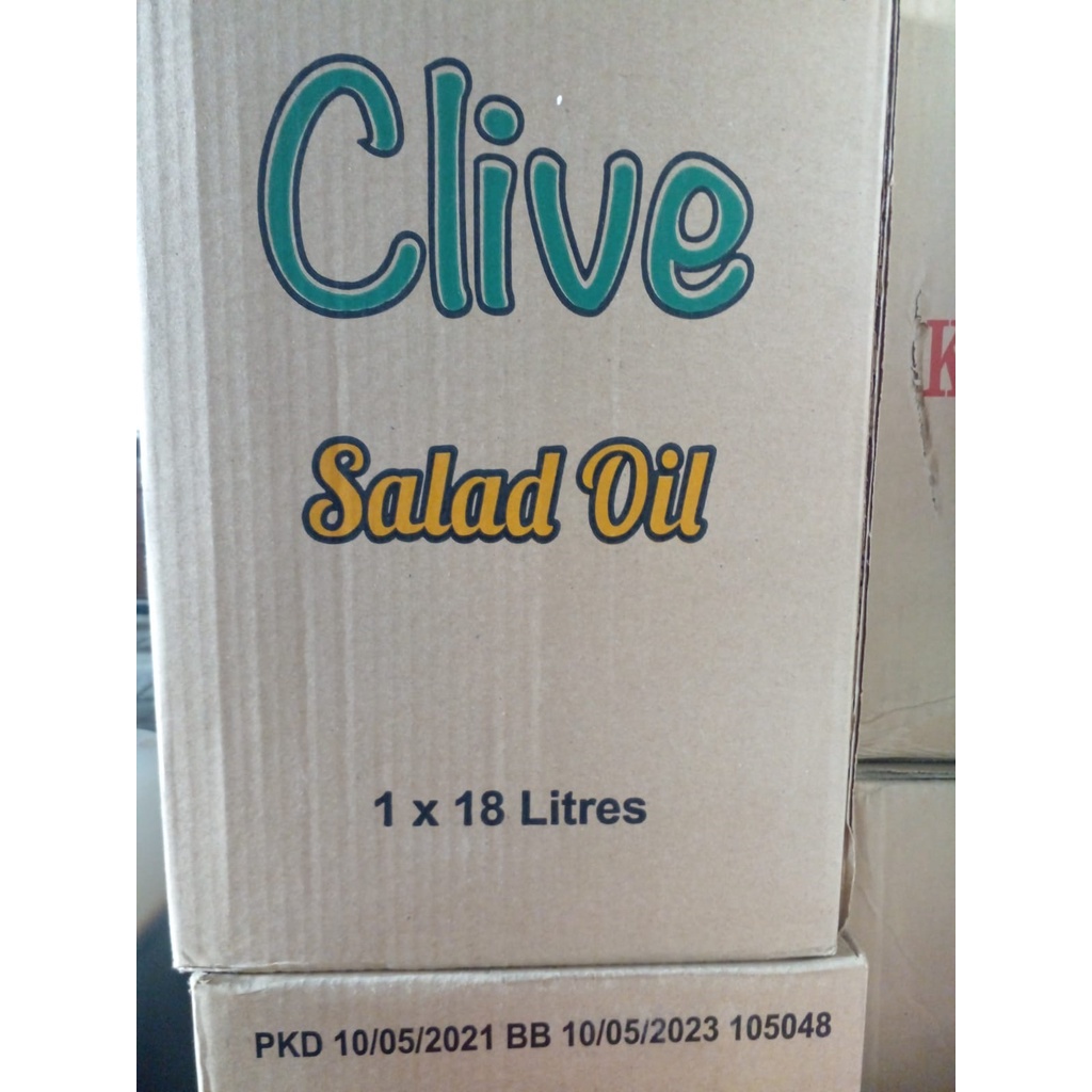 Clive Salad Oil 18L | Minyak Salad | Salad Oil | Salad Dressing