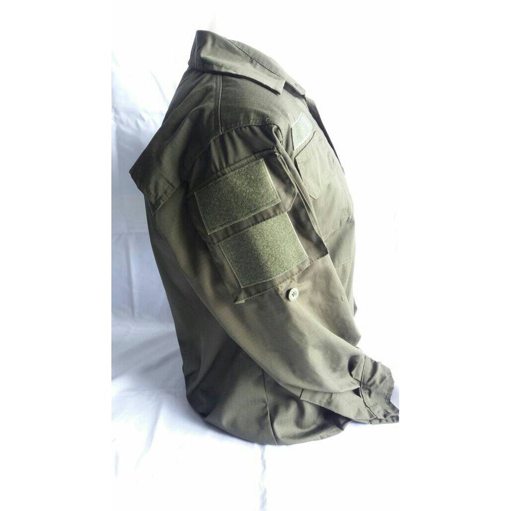 Kemeja Tactical Outdoor Hijau Army