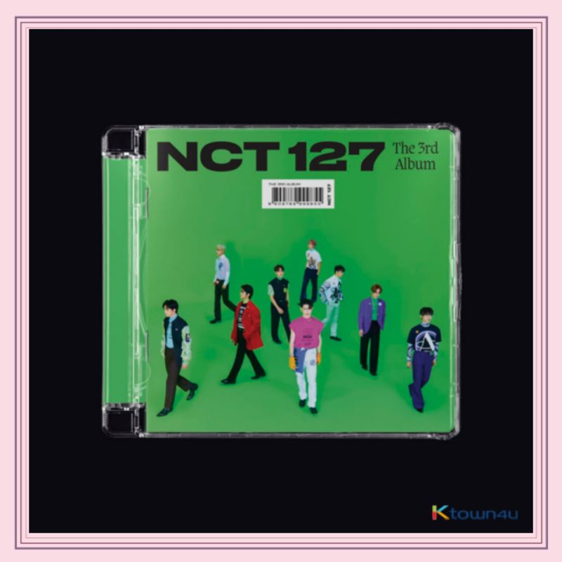 (PRE ORDER - PO) NCT 127 - The 3rb Album Sticker Jewel Case