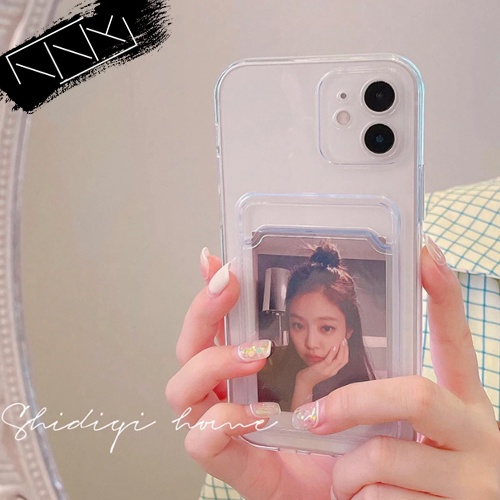 Case Casing Softcase Clear Airbag Bening Slot Kartu Photo Card Realme C11 C21Y C35 VN670