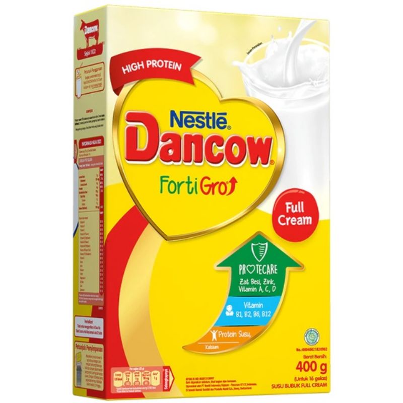 Nestle Dancow FortiGro Susu Bubuk Full Cream 400gr