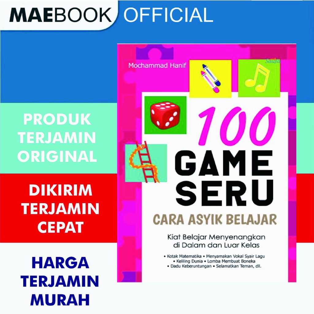 100 Game Seru Cara Asyik Belajar Mochammad Hanafi - Diva Press