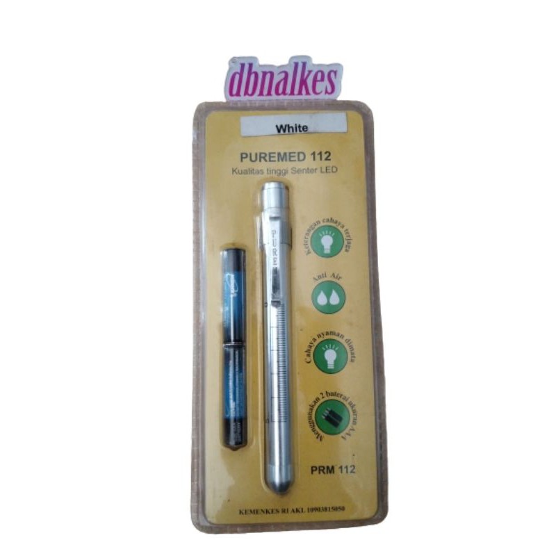 PENLIGH PUREMED 112, PENA SENTER/ ALAT BANTU MEDIS
