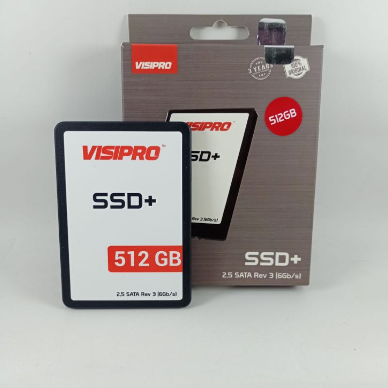 SSD+ INTERNAL VISIPRO 512GB 2.5 SATA REV 3 6GB/S