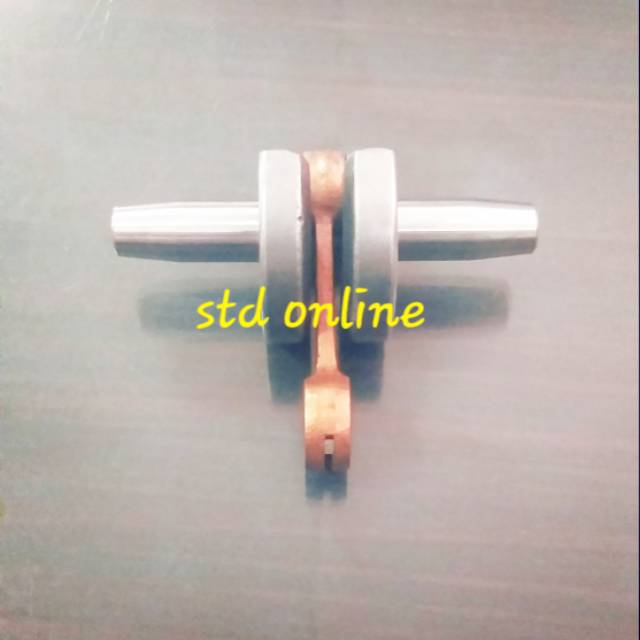 crankshaft assy motor mini gp AS KRUK MOTOR MINI 40cc/50cc