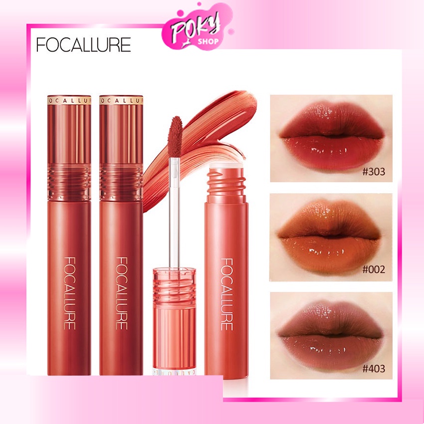 POKY - Focallure Glossy Lip Tint - Lip Gloss LipStick | FA208 Glossy Tint