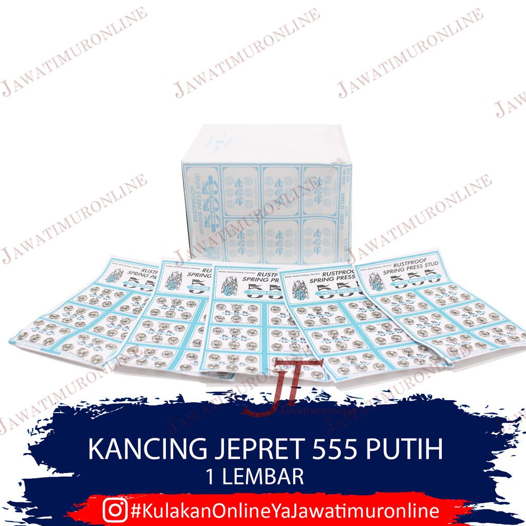 Kancing Jepret 555 - Kancing 555