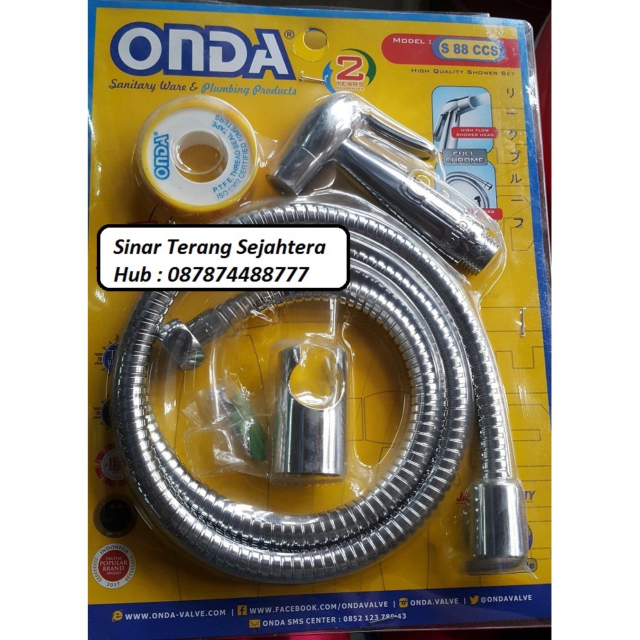 Jet shower ONDA S / shower cebok ONDA