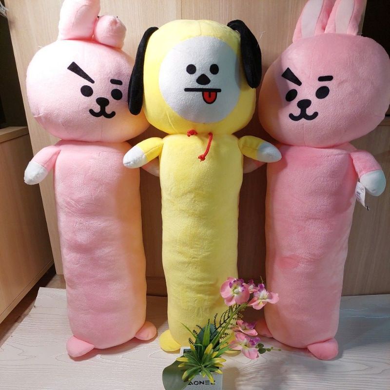 Boneka Guling BTS BT21 Chimmy Cooky Lucu Terbaru Termurah