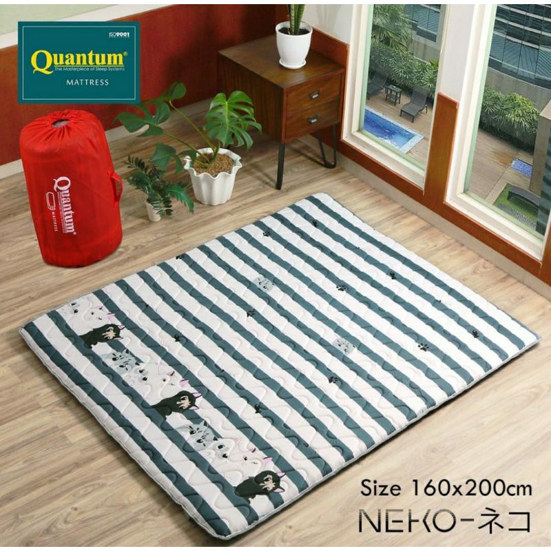 RB KASUR LANTAI QUANTUM 160x200- KASUR LIPAT JUMBO QUANTUM AST