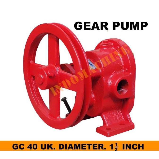 Jual Gear Pump Tersedia Tipe Gc40 / 50 / 80 / 100 Aman Dan Berkualitas