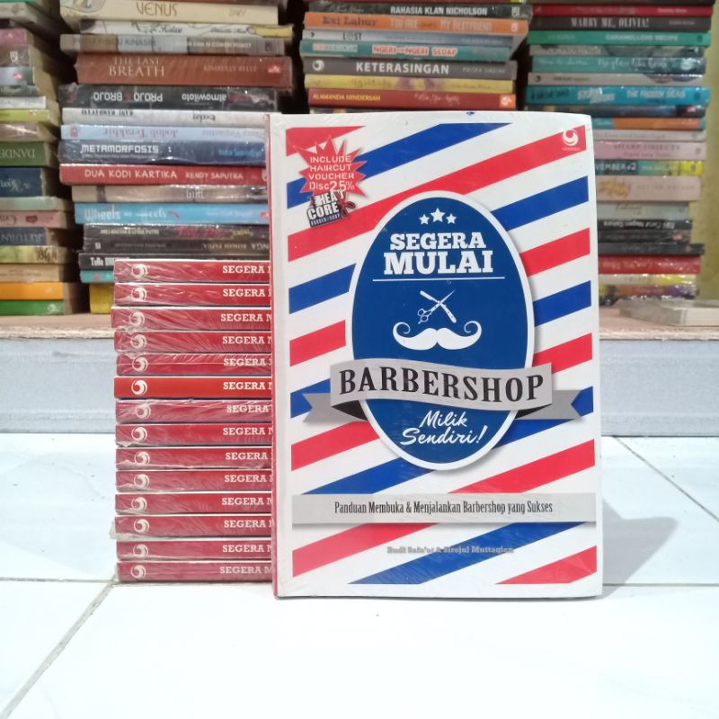 obral Buku bacaan motivasi murah // inspirasi // pengembangan diri // bisnis // investasi // self healing // kesehatan // kecantikan // enterpreneur // undang undang // narkotika // tradisi ruwatan // consuming//-Segera mulai barber