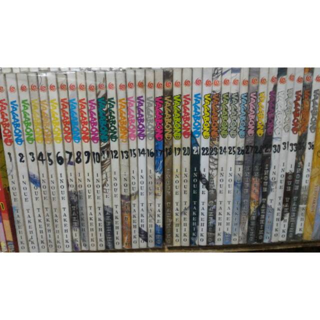 Komik VAGABOND 1-36 MINUS NO 32 DAN 34 BY INOUE TAKEHIKO