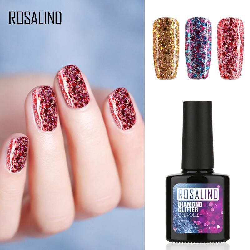 (21 - 40) ROSALIND 10 mL Diamond Series Gel Nail Polish UV LED / Kutek / Cat Kuku