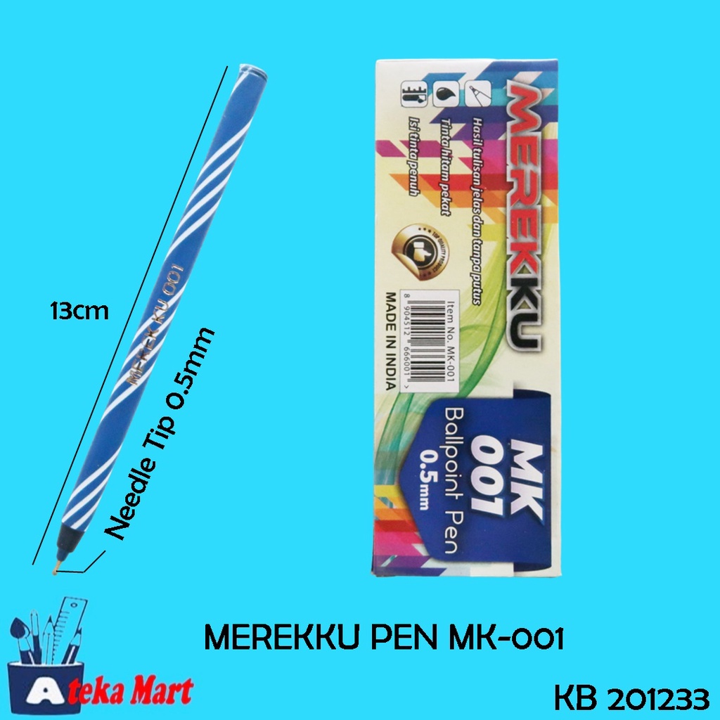 

[LSN/12PCS] MEREKKU PEN LILIN MK-001