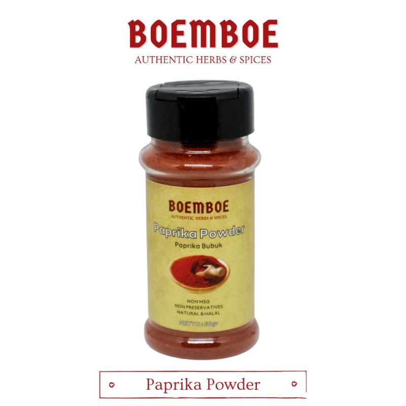 

Paprika Powder / Paprika Bubuk BOEMBOE (100% Natural)