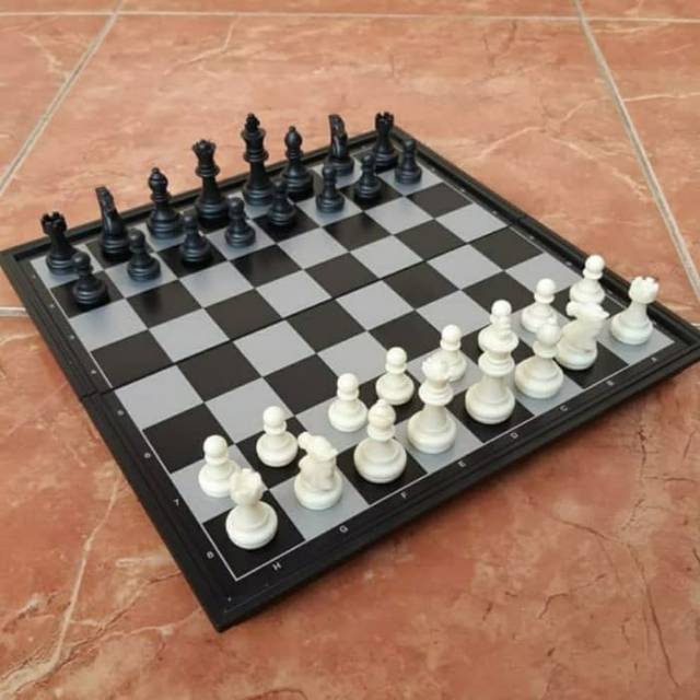 mainan catur magnet chess - mainan catur chess magnet