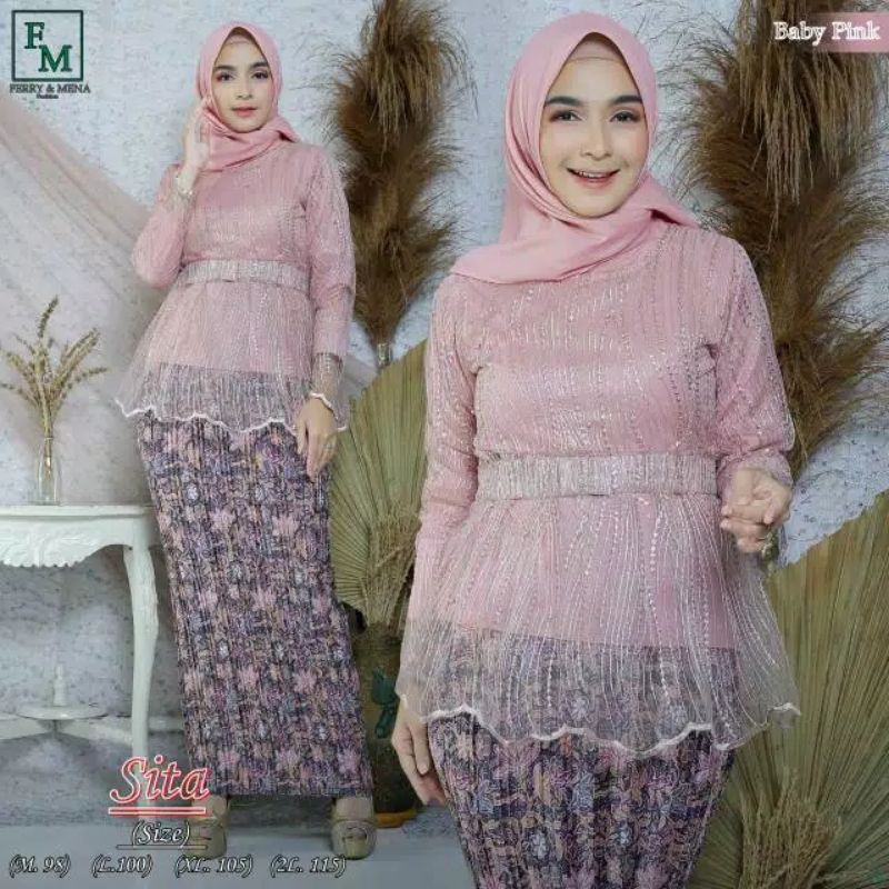 REALPICT SET KEBAYA SITA/KEBAYA TILLE/KEBAYA MODERN