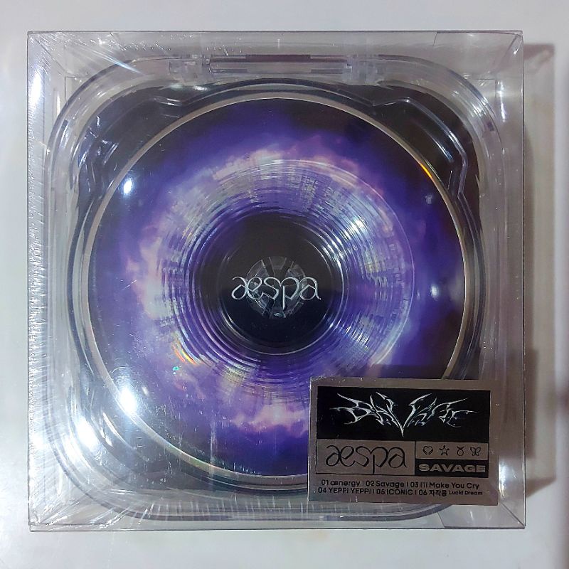 ALBUM SEALED AESPA POS + ROLLED POSTER P.O.S