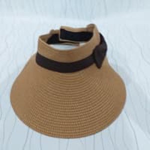 Topi Pantai Wanita Gulung Pita / Topi Lipat  Import