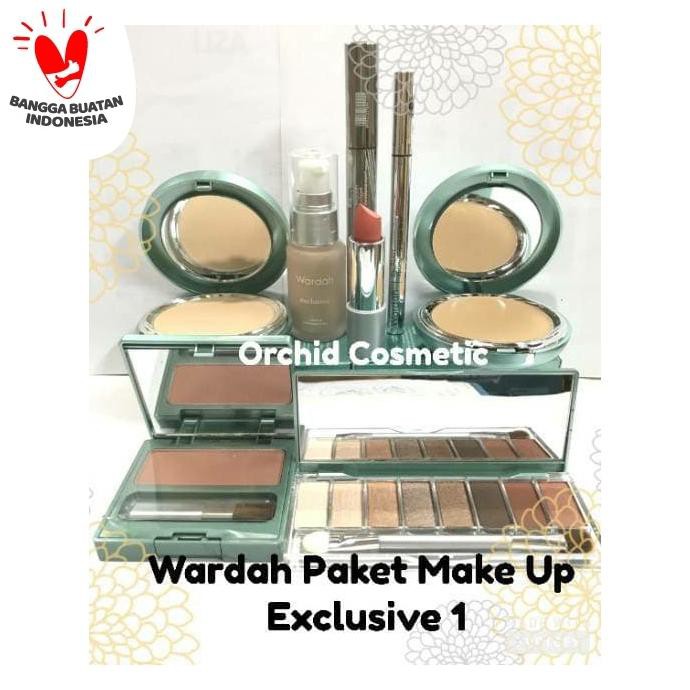 Wardah Paket Make Up Exclusive 1 Promo