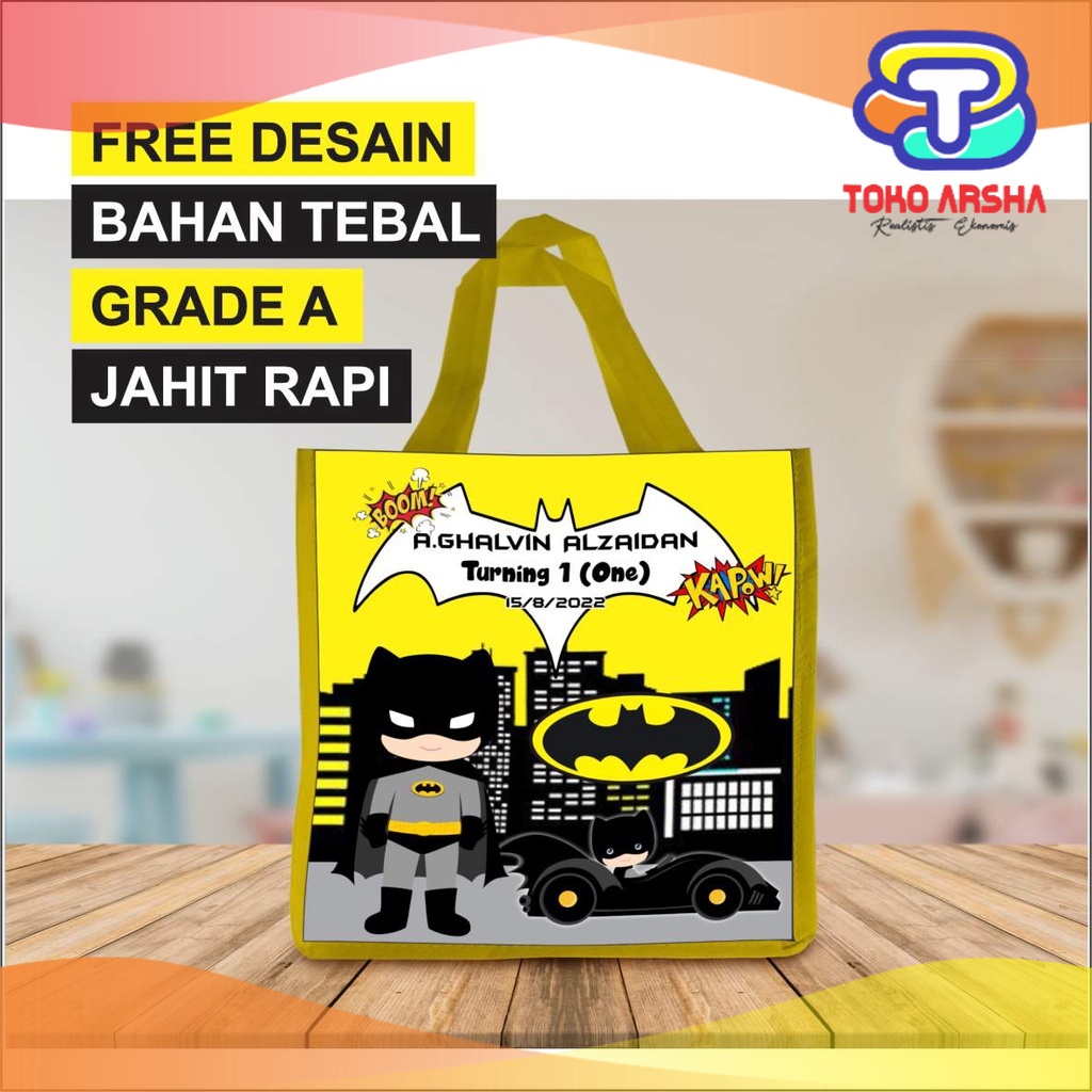 

Tas ulang tahun TERLARIS Custom TERLARIS UK20x20x13 cm muat box KFC