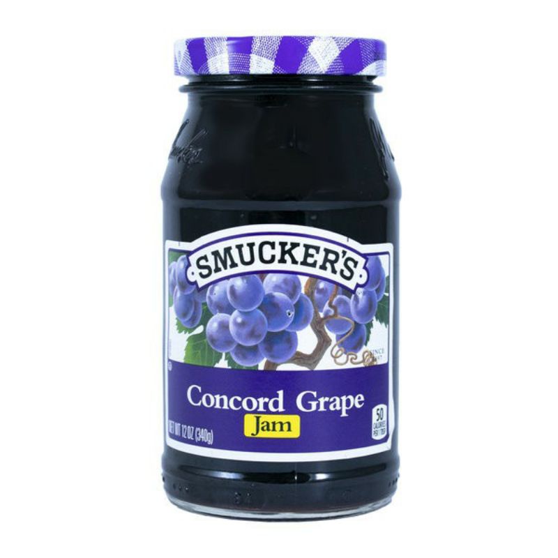 

Smuckers Jam Concord Grape 340gr - Selai Roti rasa Anggur