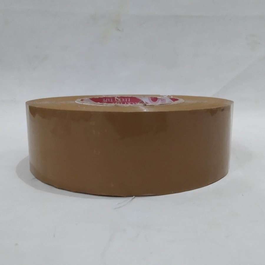 Lakban Coklat 2&quot; 2inch Jumbo Gulungan Besar